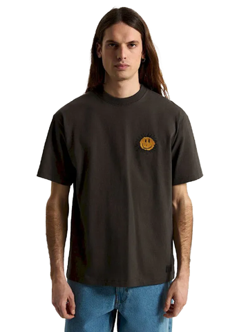 Vans T-Shirt da uomo manica corta Checkerboard Behaviour nera