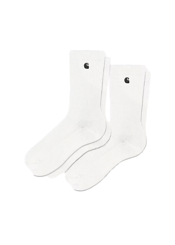 Carhartt Wip Calzini unisex Madison Pack bianchi