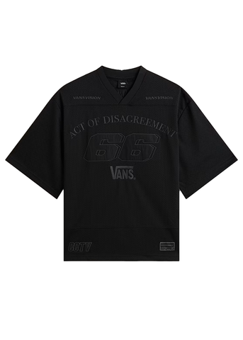 Vans by Slam Jam T-Shirt da uomo manica corta Mesh A.D.O. nera