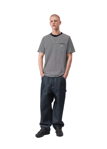 Carhartt Wip Herren Ezra Pocket Kurzarm-T-Shirt