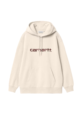 Carhartt Wip Felpa da donna con cappuccio Carhartt panna