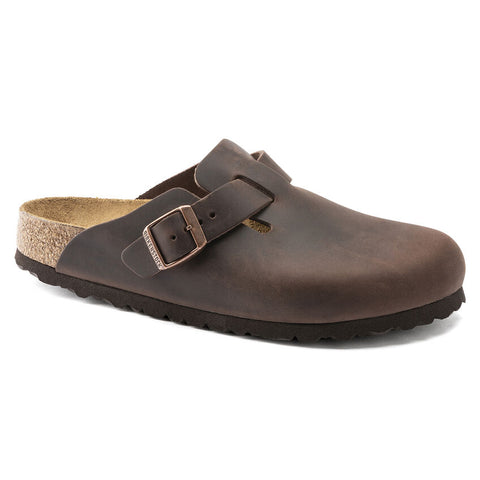 Birkenstock Boston Unisex Sandal Brown (Narrow Fit)