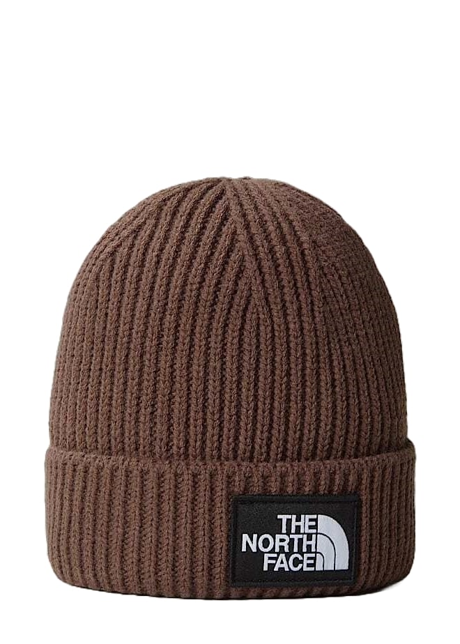 The North Face Unisex Hat Logo Box Brown