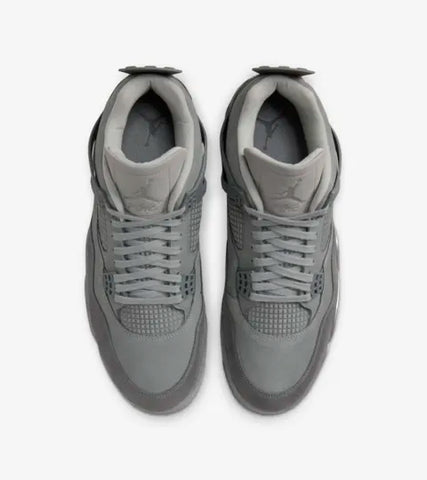 Nike Air Jordan Unisex 4 Retro Se Grey Shoes