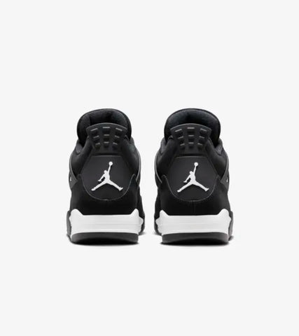 Nike Air Jordan Unisex 4 Retro ''War Thunder'' Black Shoes