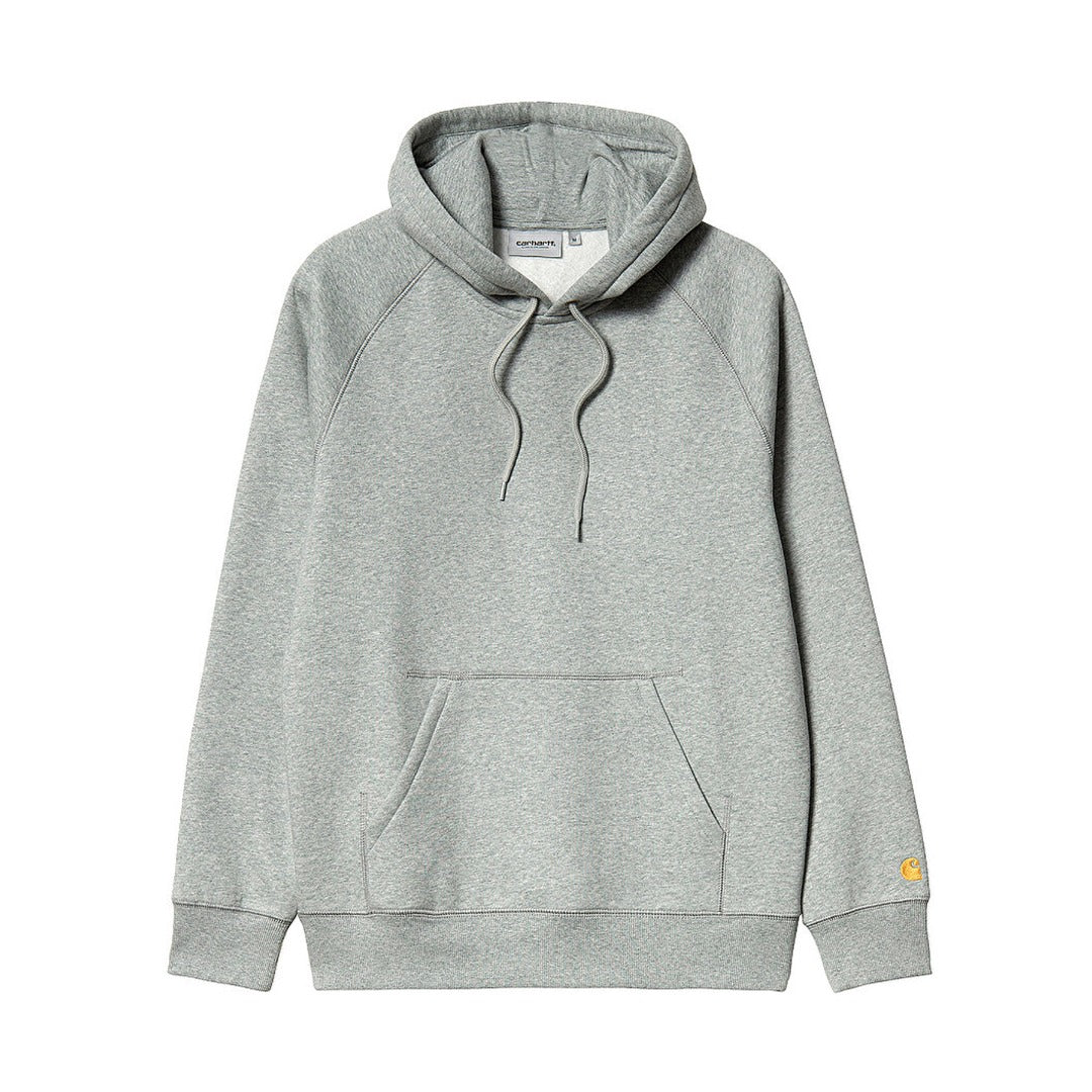 Carhartt Wip Felpa da uomo con cappuccio Chase Grigia