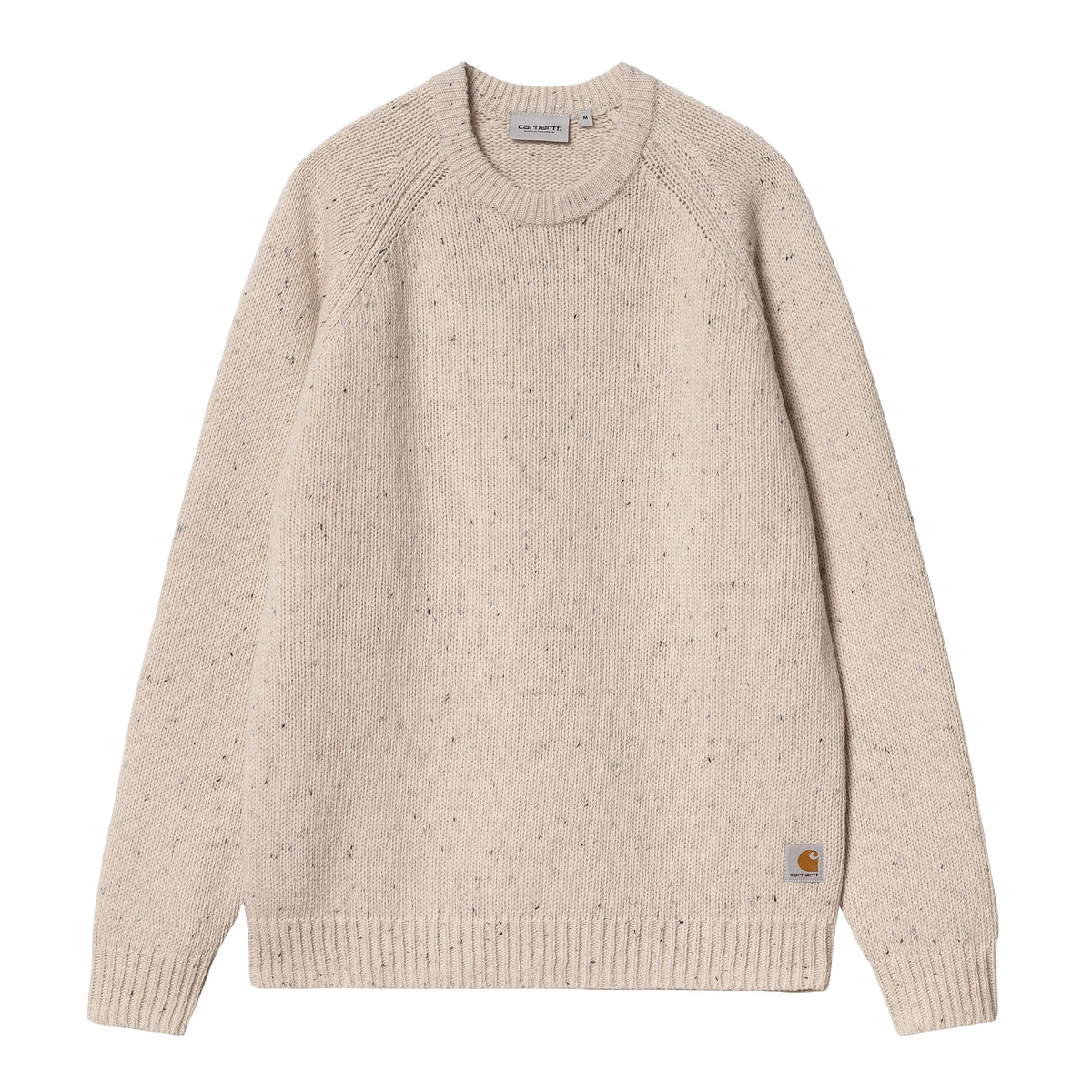 Carhartt Wip Maglia di lana da uomo Anglistic Beige