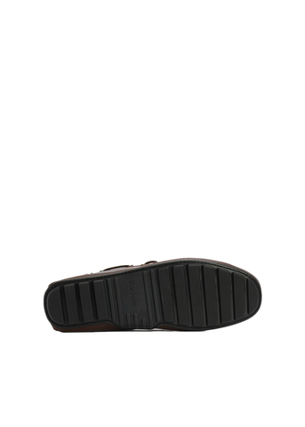 Barbour Mocassini in pelle da uomo Driver Courage marrone