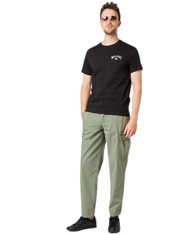 Homeboy Men's Cargo Pants with Big Pockets Green