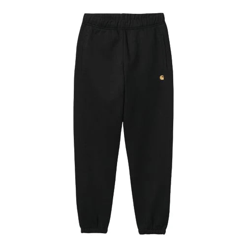 Carhartt Wip Pantalone in felpa da uomo Chase Sweat Nero