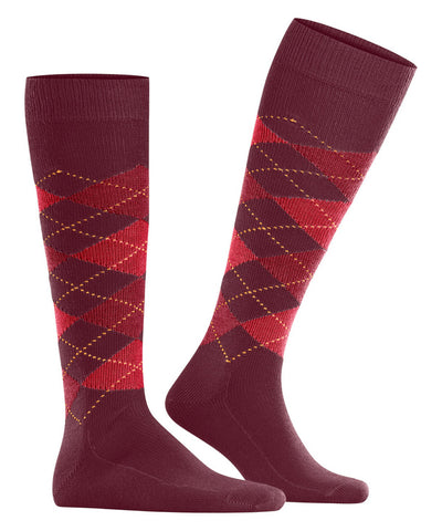 Burlington Preston Gambaletti da uomo con Fantasia Argyle a Rombi Preston