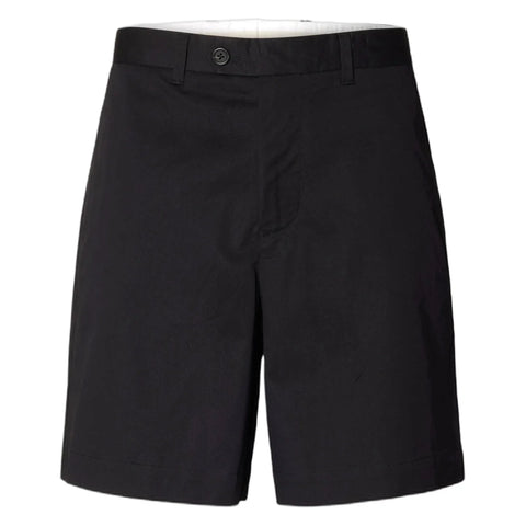 Selected Pantaloncino in cotone da uomo Loose Axel Jari nero
