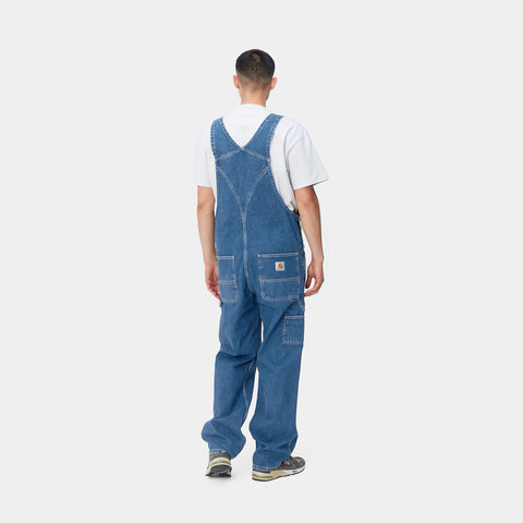 Carhartt Wip Salopette da Uomo Bib Blu denim