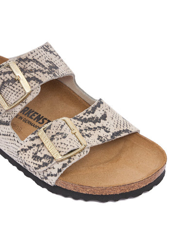 Birkenstock Sandalo da donna Arizona Rivet Logo (Calzata Stretta)