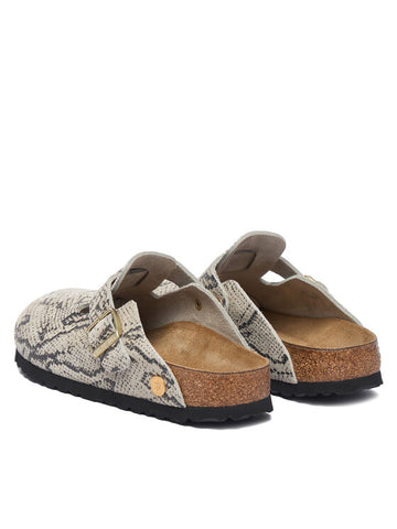 Birkenstock Sandalo da donna Boston Rivet Logo
