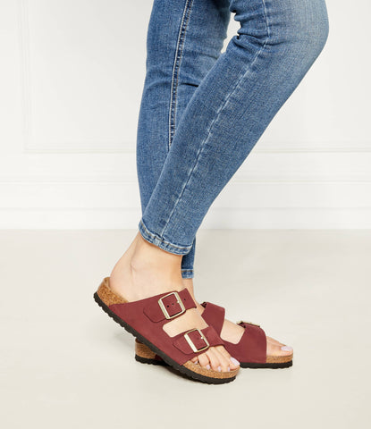 Birkenstock Sandalo in pelle da donna Arizona (Calzata Stretta)