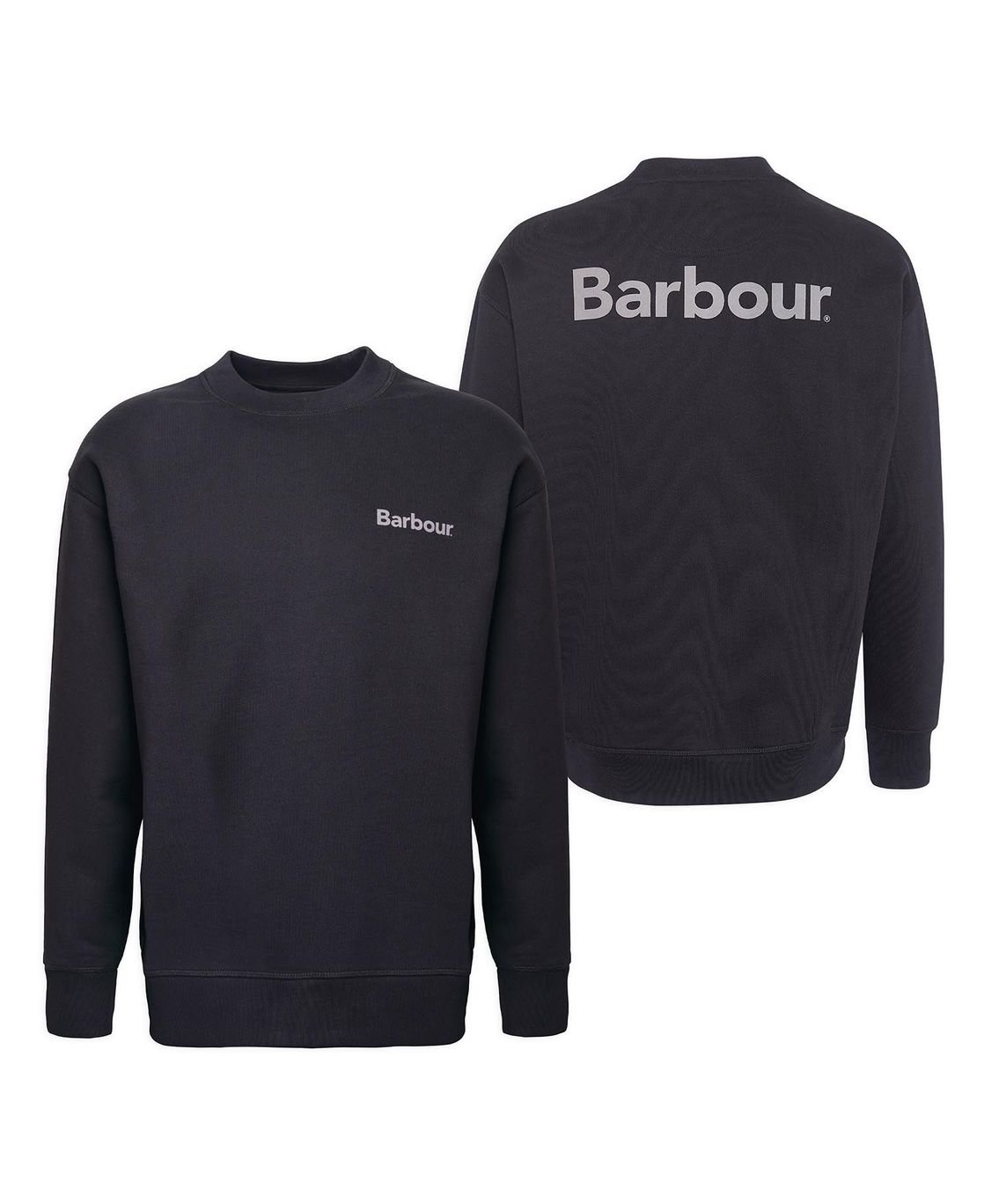 Barbour Men's Brushed Nicholas Sweatshirts Black