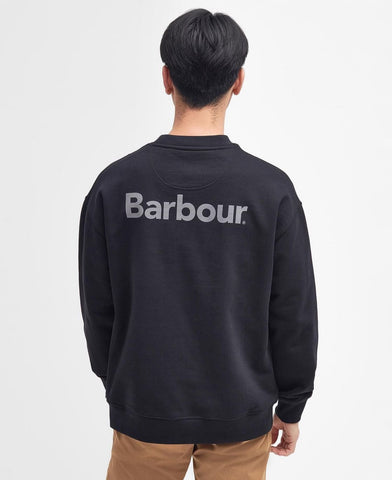 Barbour Men's Brushed Nicholas Sweatshirts Black