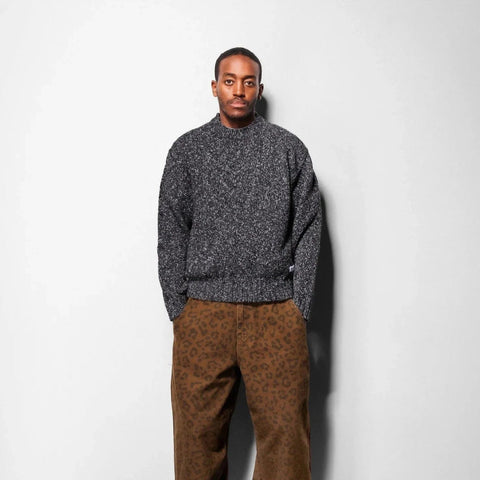 Buttergoods Maglia da uomo Speckle Knit grigia