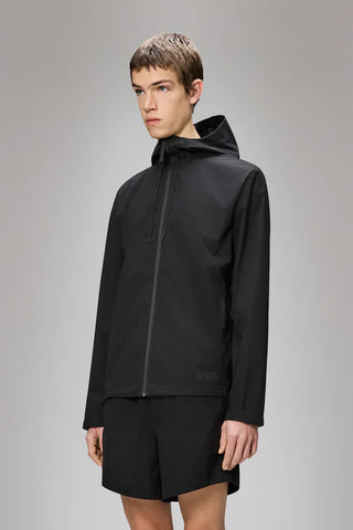Rains Giacca impermeabile leggera da uomo Mito nera