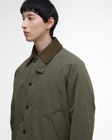 Barbour Giacca da uomo imbottita Padded verde