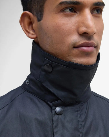 Barbour Giacca cerata da uomo Asbhy blu MWX0339NY92