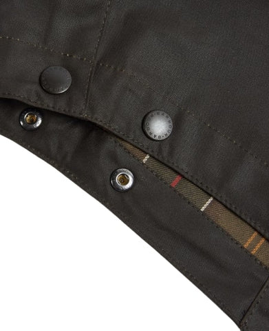 Barbour Cappuccio cerato per giacche Silkoil verde