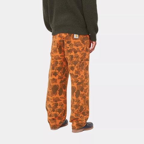 Carhartt Wip Pantalone Uomo Duck Single Knee arancione