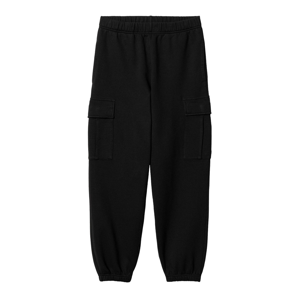 Carhartt Wip Pantalone con tasconi in felpa da uomo Cargo nero