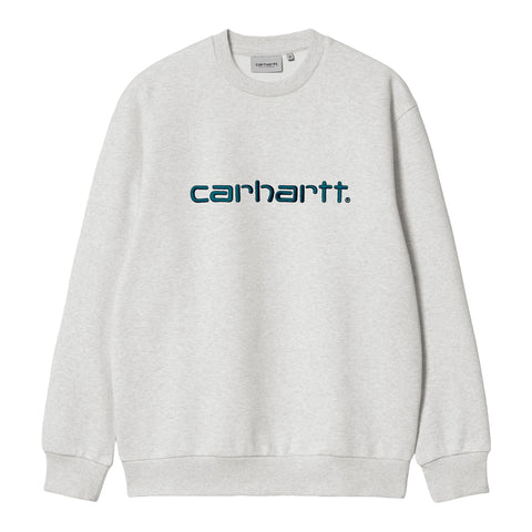 Carhartt Wip Carhartt Herren-Sweatshirt mit Rundhalsausschnitt Grau