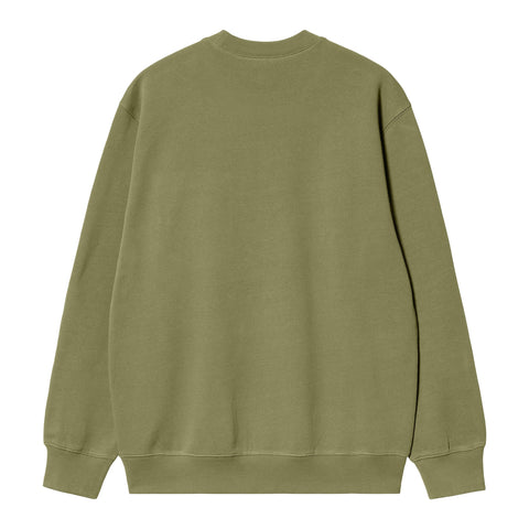 Carhartt Wip Carhartt Herren-Sweatshirt mit Rundhalsausschnitt, grün