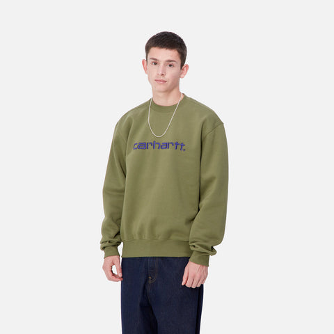 Carhartt Wip Men's Crewneck Sweatshirt Carhartt Green