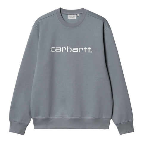 Carhartt Wip Felpa girocollo da uomo Carhartt Grigia