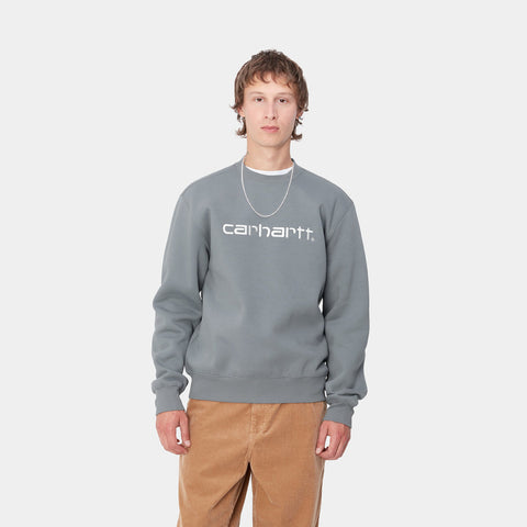 Carhartt Wip Carhartt Herren-Sweatshirt mit Rundhalsausschnitt Grau