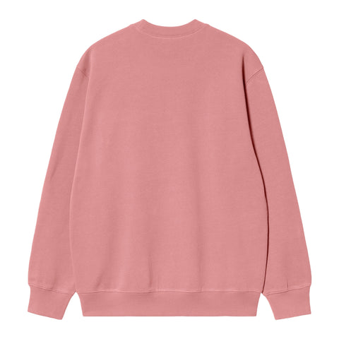 Carhartt Wip Carhartt Pink Herren-Sweatshirt mit Rundhalsausschnitt