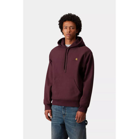 Carhartt Wip Felpa da uomo con cappuccio American Script