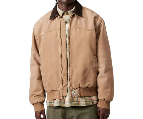 Carhartt Wip Men's OG Santa Fe Jacket in Beige