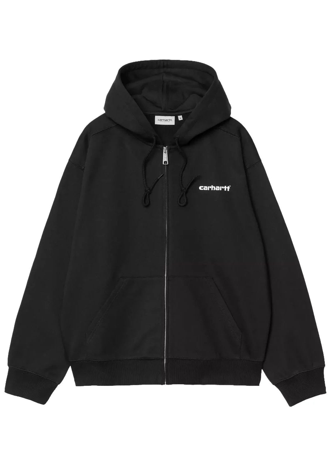 Carhartt Wip Felpa con zip e cappuccio da uomo Archive Lines nera