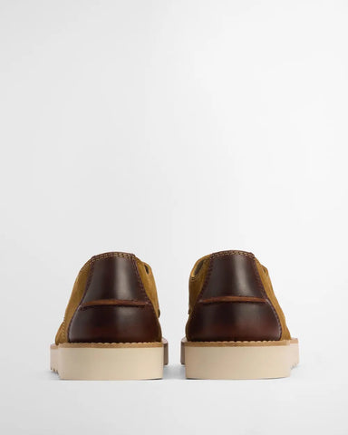 Barbour Scarpe in pelle scamosciata Derby Aydon marroni