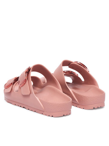 Birkenstock Sandalo in gomma da donna Arizona Big Buckle rosa (Calzata Stretta)