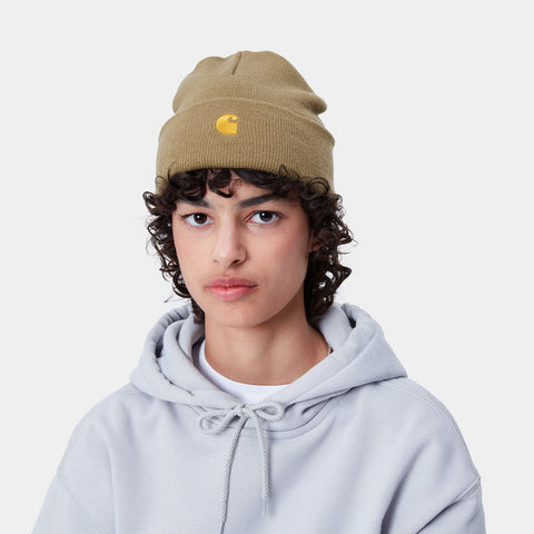 Carhartt Wip Chase dunkelbeiger Unisex-Hut