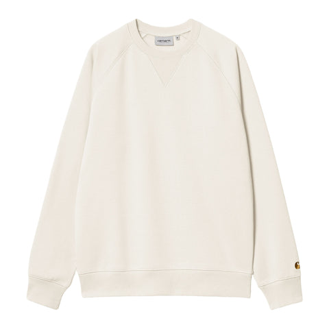 Carhartt Wip Chase Men's Crewneck Sweatshirt Cream