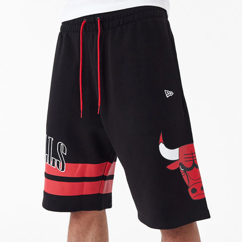 New Era Chicago Bulls NBA men's shorts in black