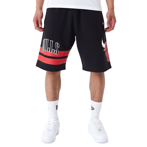 New Era Chicago Bulls NBA men's shorts in black