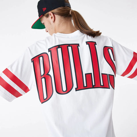New Era T-Shirt uomo Oversize Chicago Bulls NBA