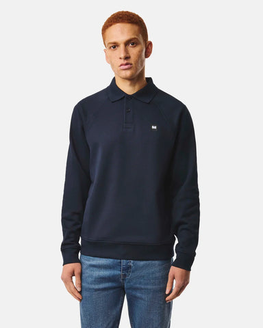 Weekend Offender Felpa a Polo fa uomo Azrou blu