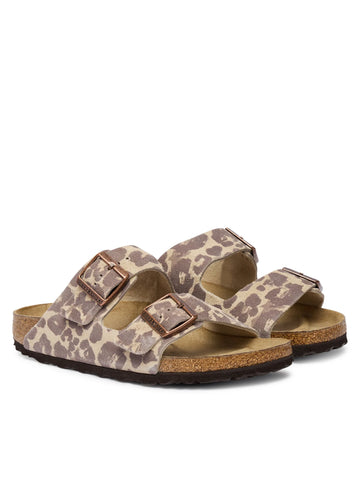 Birkenstock Sandalo da donna in pelle Arizona (Calzata Stretta)