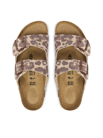 Birkenstock Sandalo da donna in pelle Arizona (Calzata Stretta)