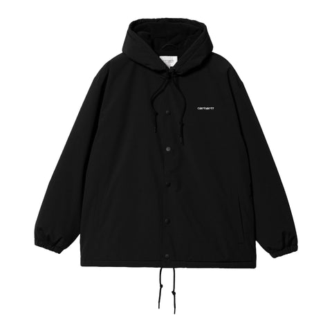 Carhartt Wip Coach Herren Nylonjacke Schwarz