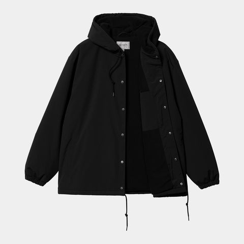 Carhartt Wip Men's Coach Nylon Jacket Black